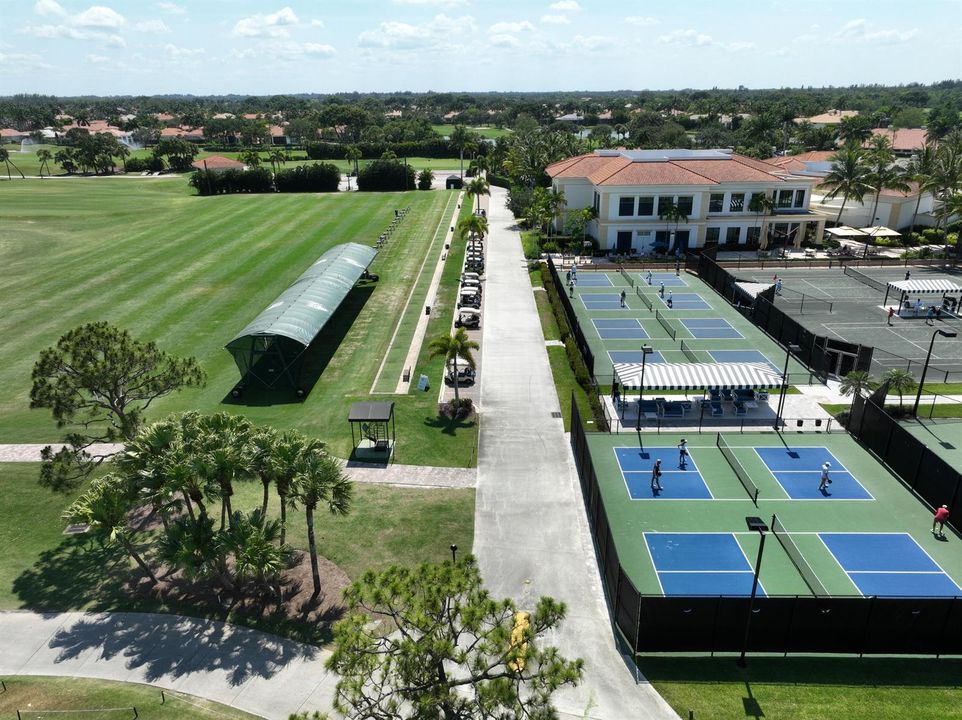 Ibis Aerial of Pickleball Courts