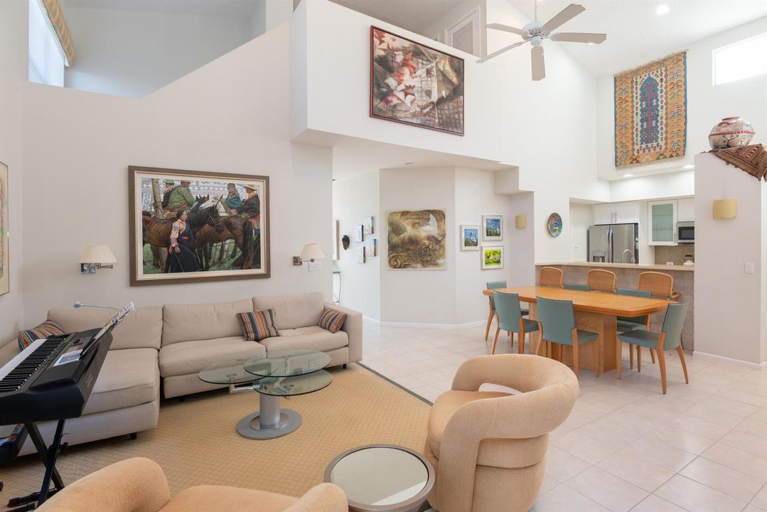 Living Room and Dining Area