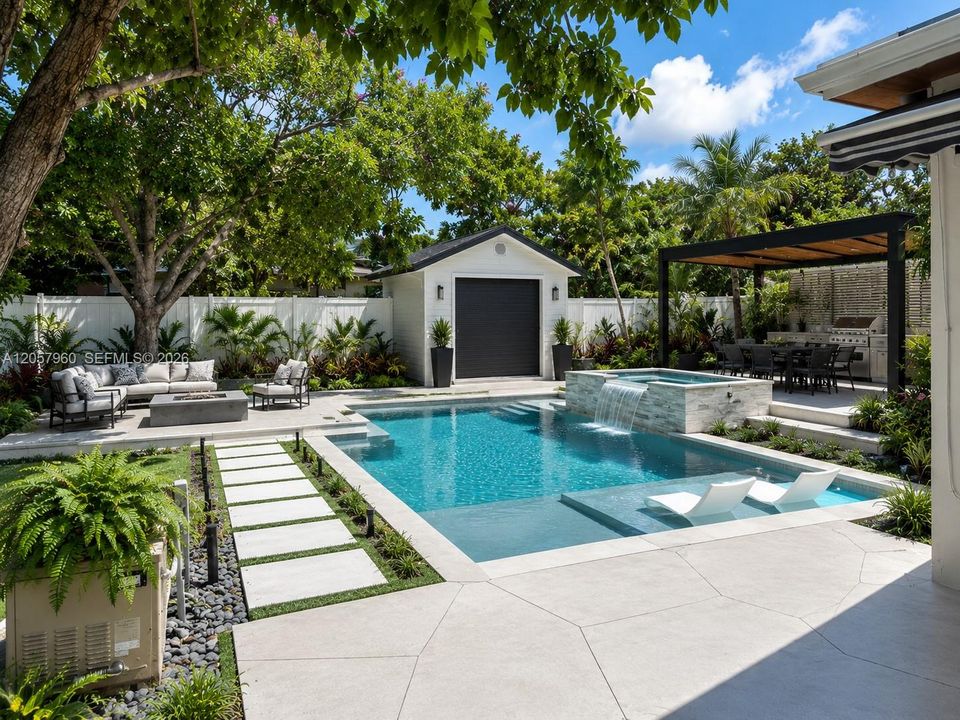 POTENTIAL BACKYARD, AI GENERATED