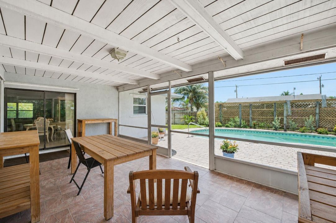 Enclosed Patio