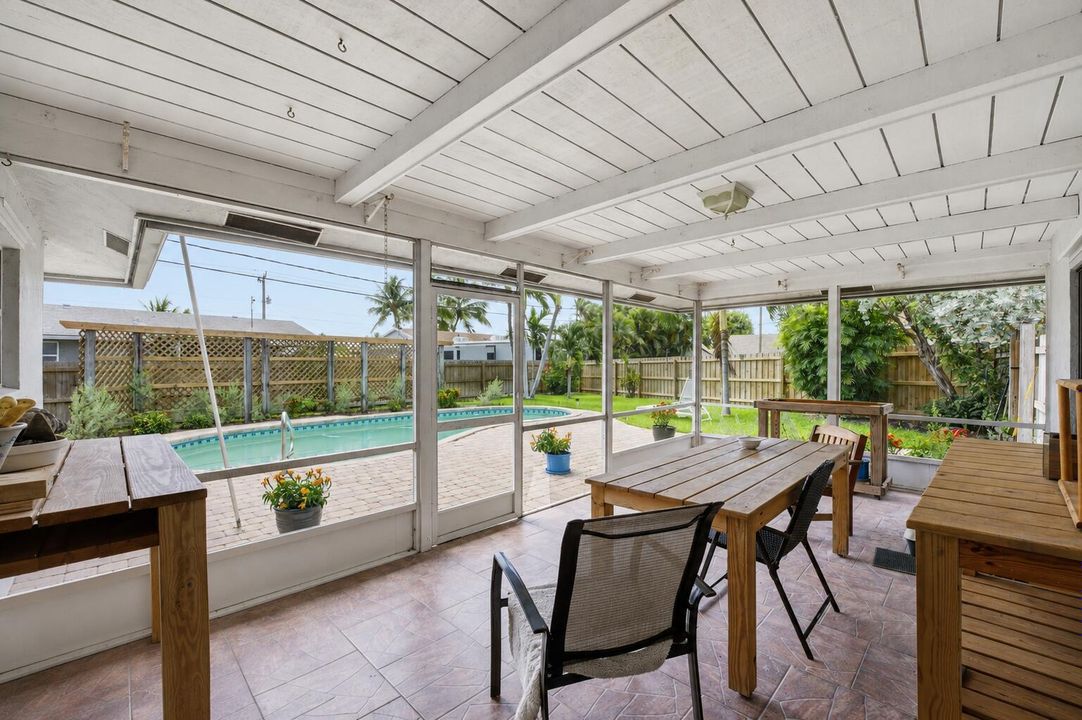 Enclosed Patio