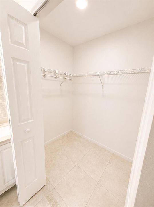 Master Bedroom Walk in closet