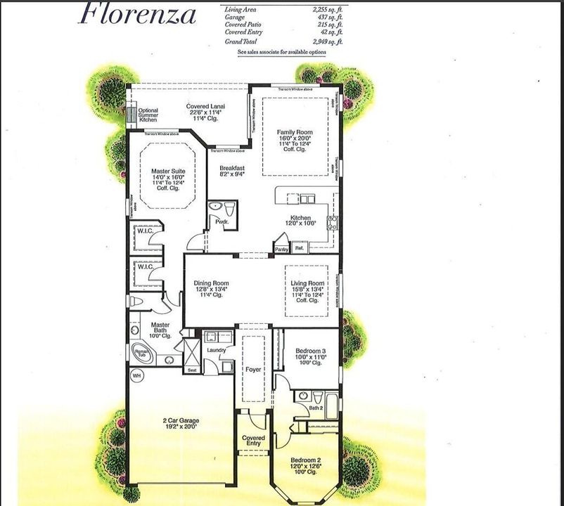 9955 SW Torriente Floor Plan