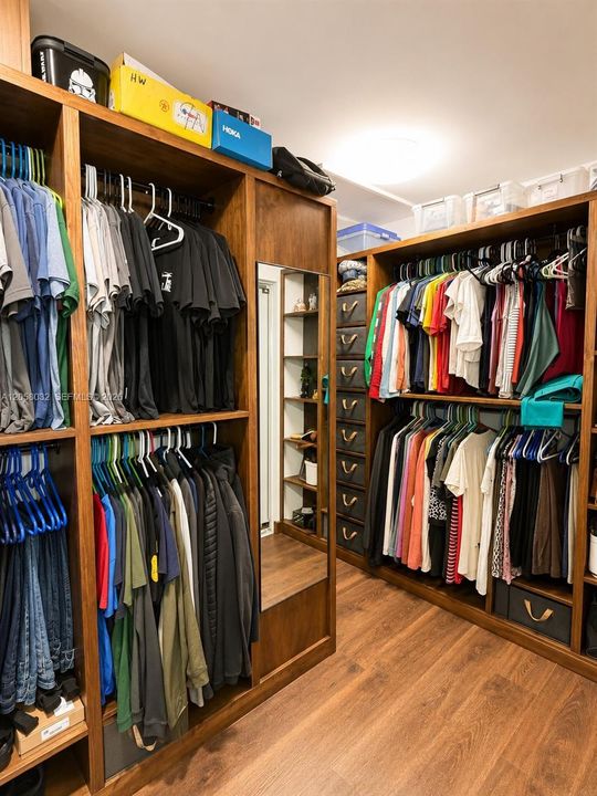 primary closet