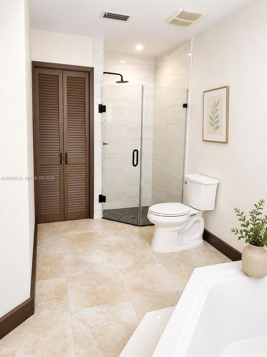 primary bathroom