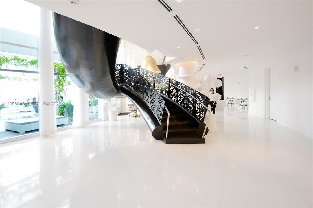 hotel lobby