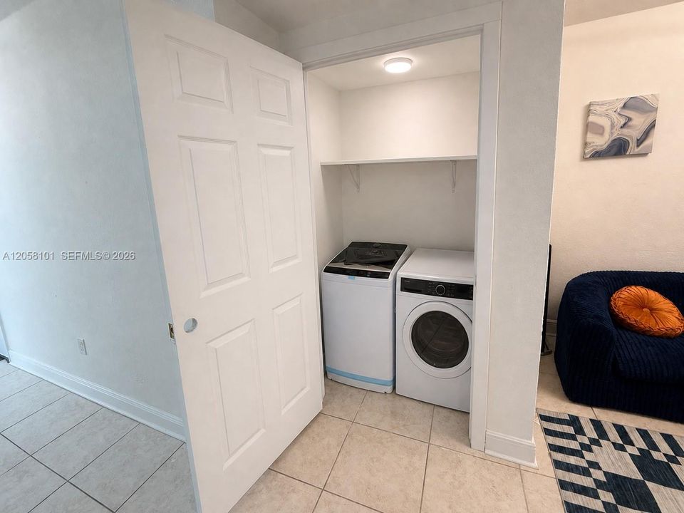 AI RENDERED PHOTO (laundry currently being installed)
