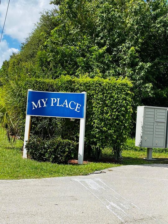My Place Sign (2)