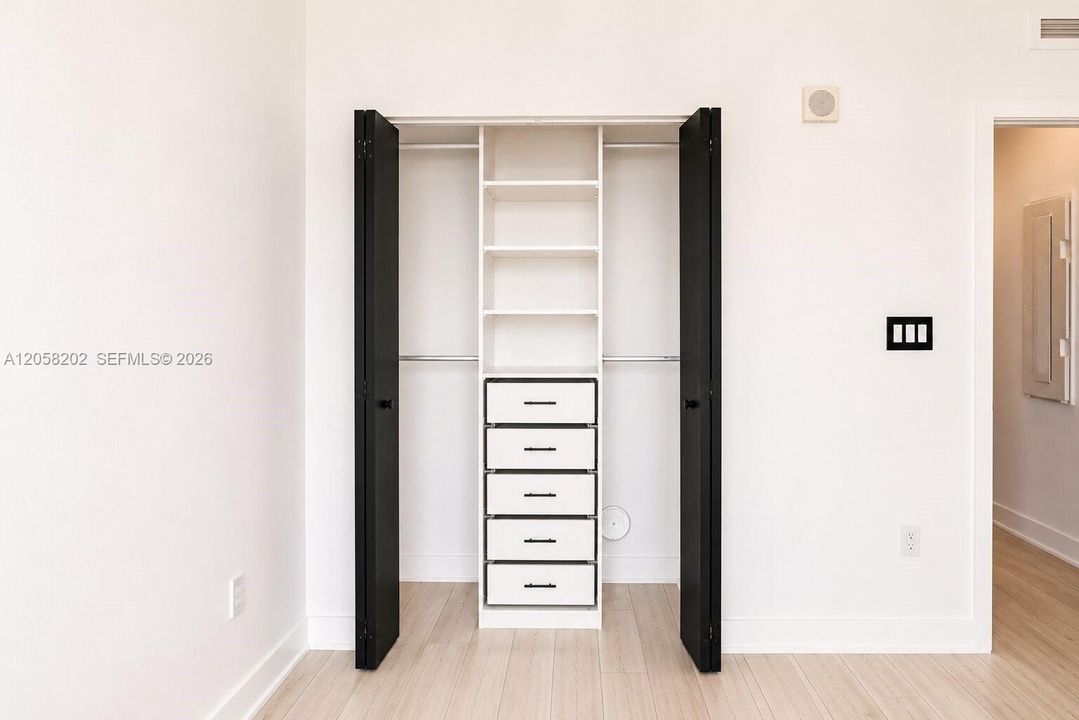 Bedroom 3 with Built-In Closet