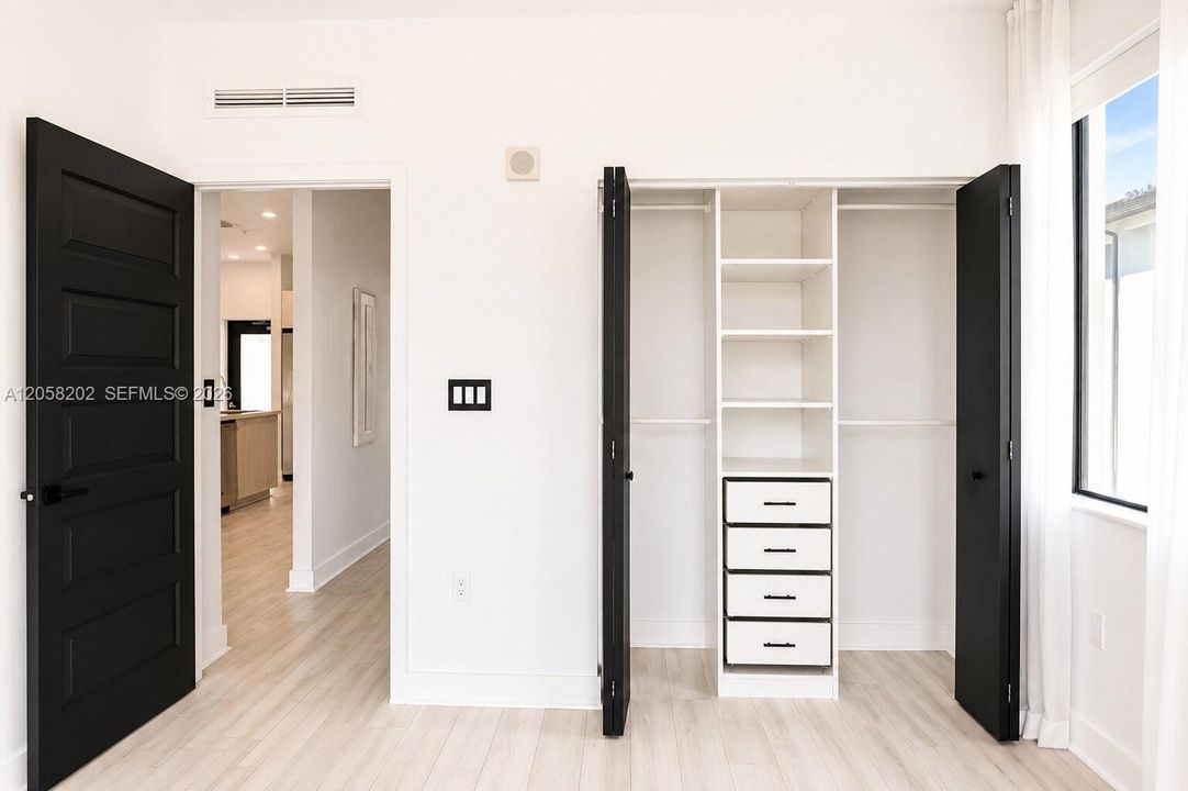 Bedroom 2 - with Built-In Closet