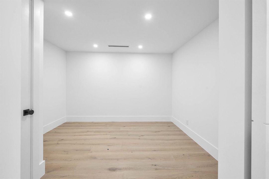 Unfinished Primary Closet