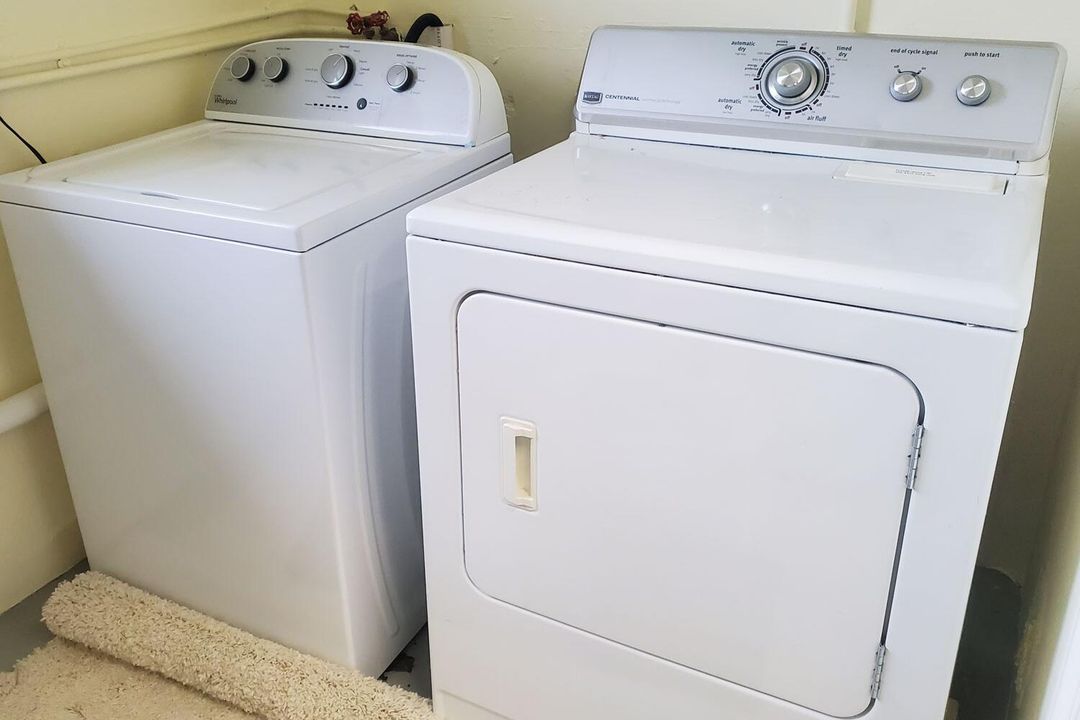 Laundry Room - Washer and Dryer