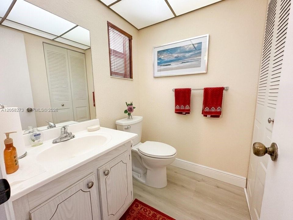 half bathroom