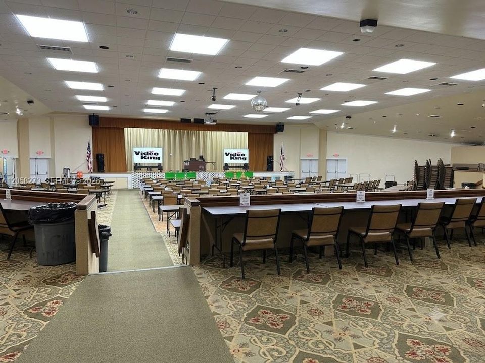 Theater & Bingo Room