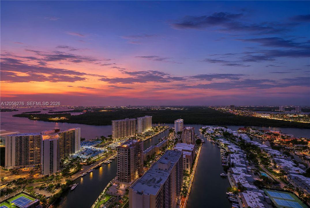Sunset view