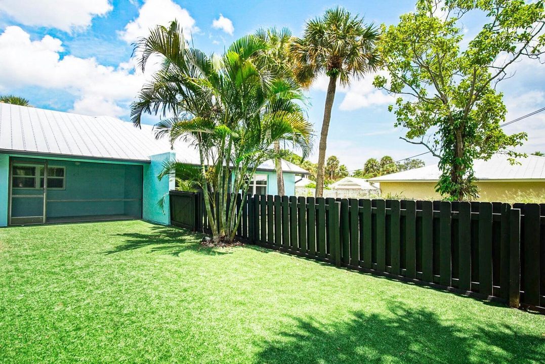 yard and patio