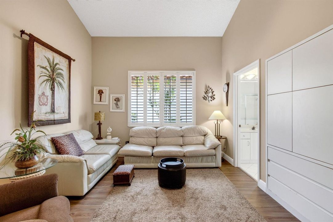 Den/Third Bedroom with built-in closet