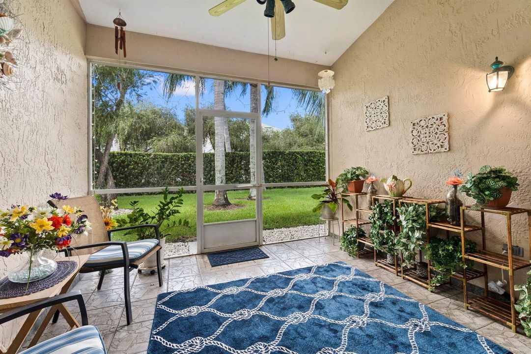 SCREENED FLORIDA ROOM/PORCH