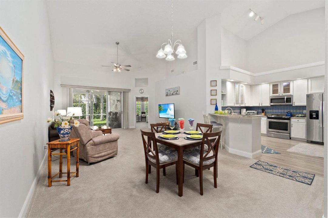 DINING AREA OF GREAT ROOM