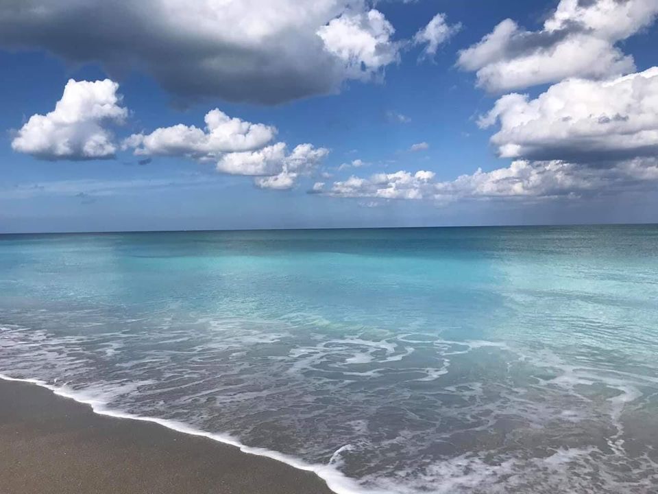 BEACH ON CALM MORNING