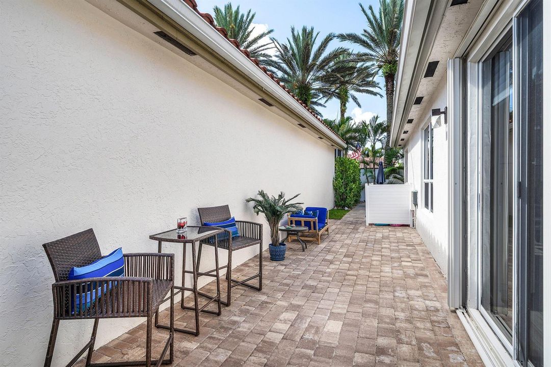 Large Side Patio