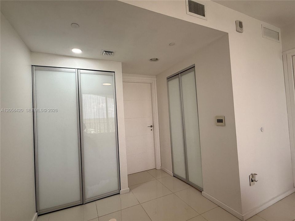 Master Bedroom Double Closet