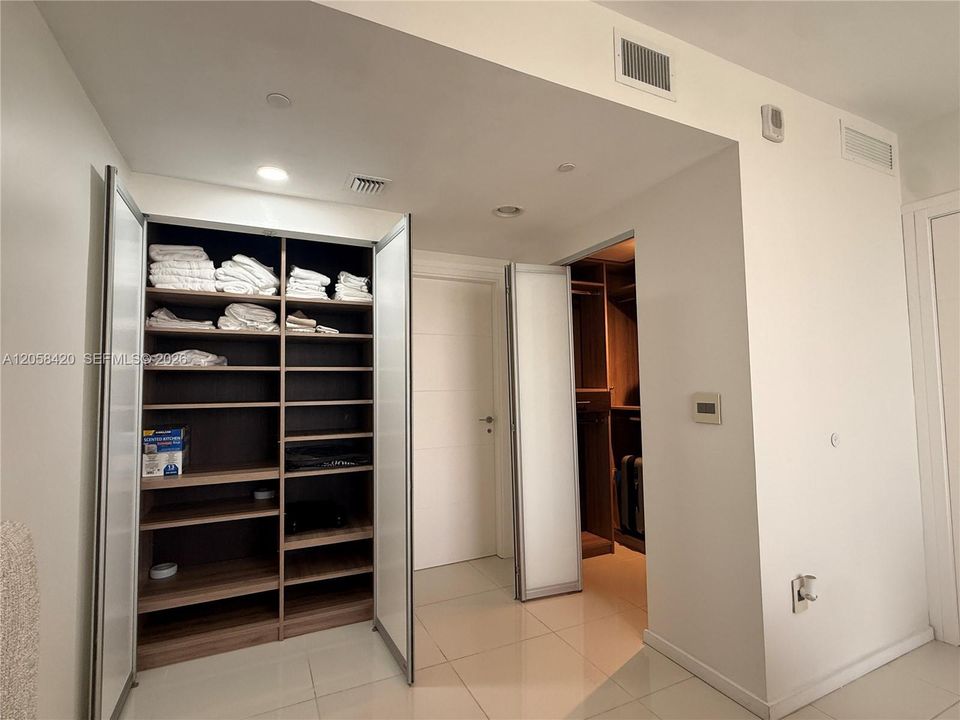 Master Bedroom Double Closet