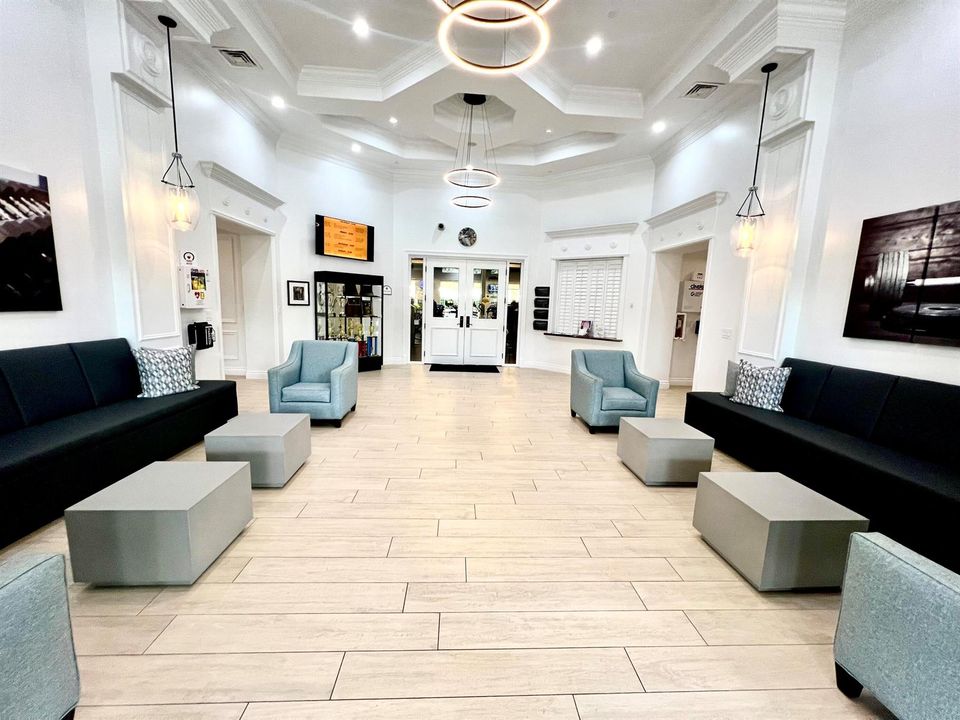 athletic center lobby