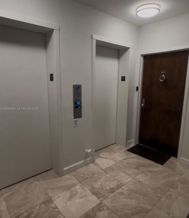 Semi Private Elevator and Foyer