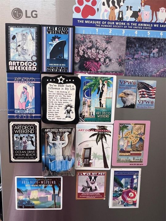 Art Deco Magnets collection