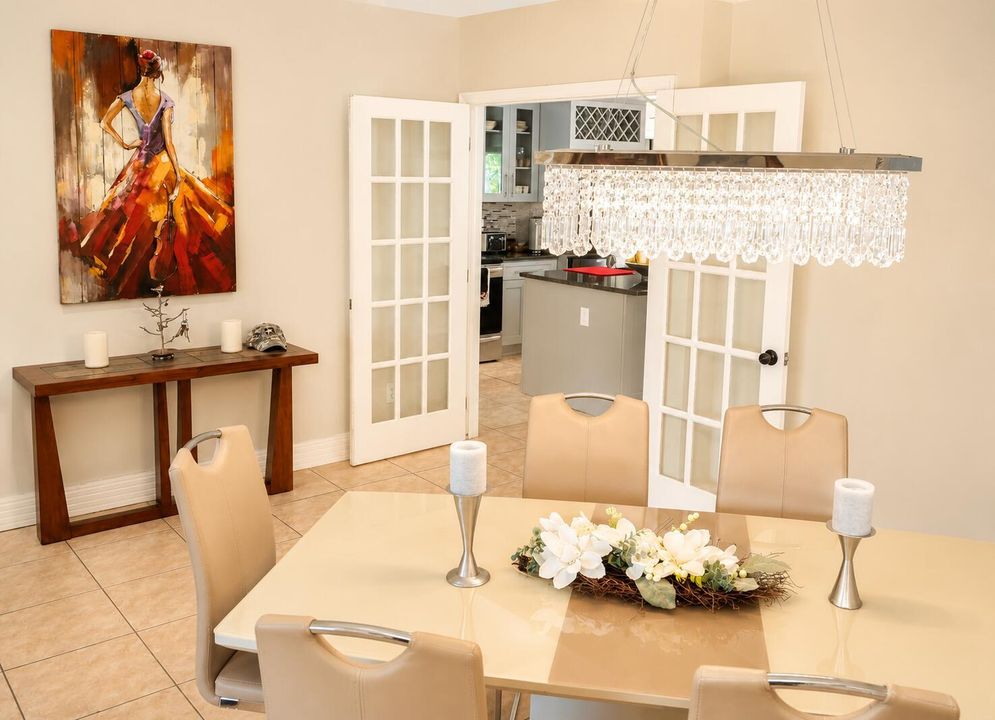 Dining Room to Kitchen