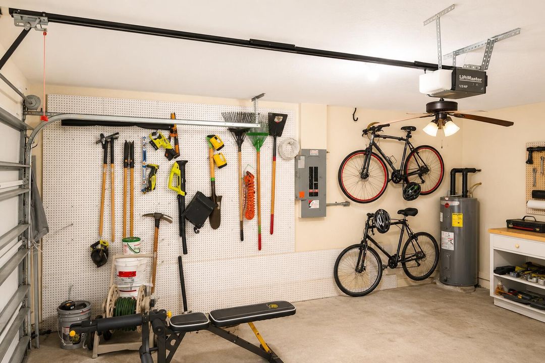 Garage - Storage & Work Area