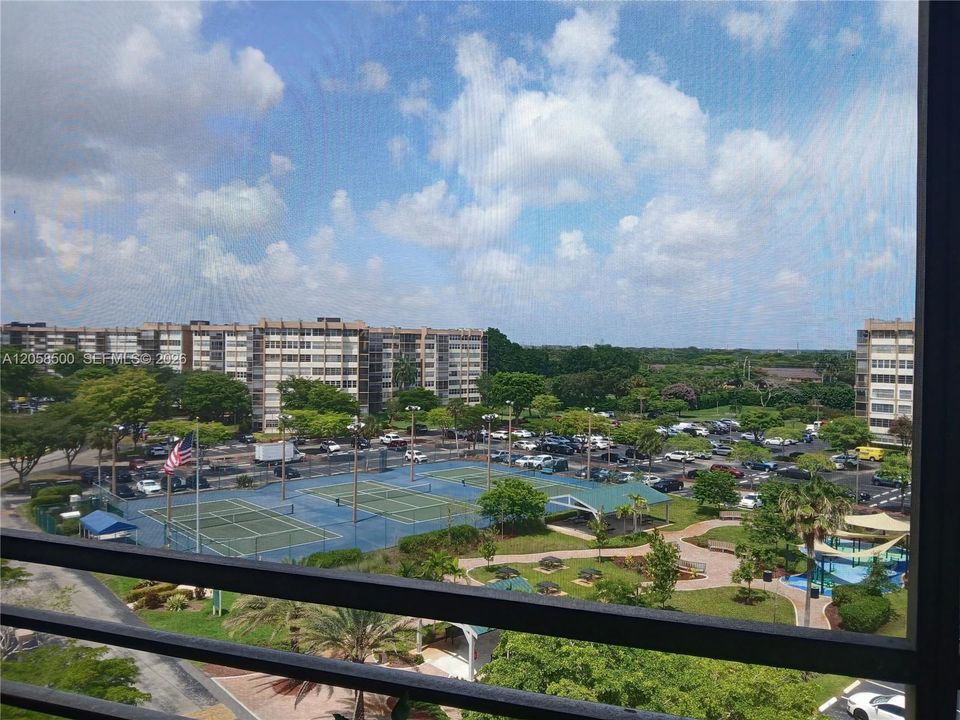 View from balcony