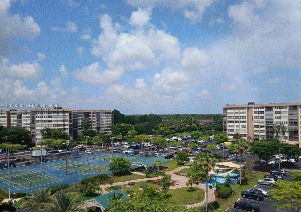 View from balcony