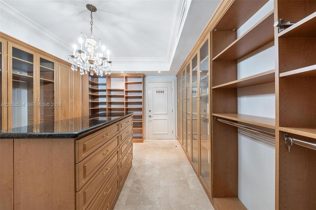 Primary Walk in Closet