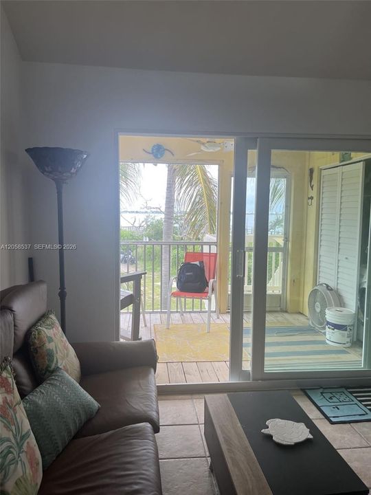 Living room and Lanai
