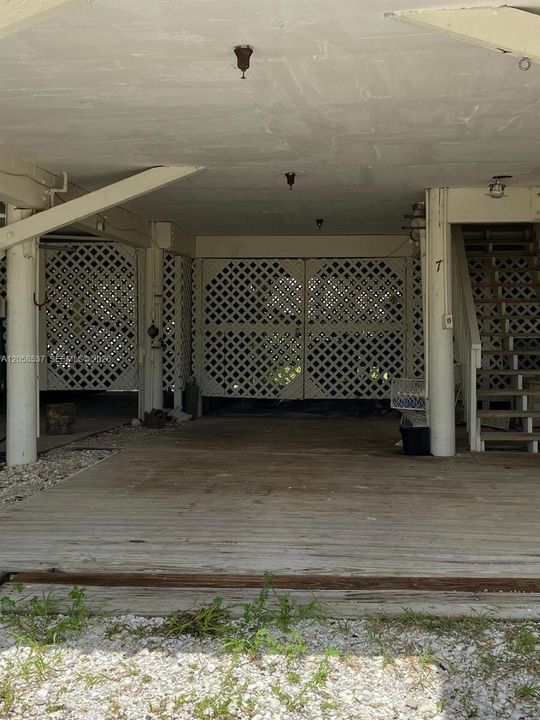 View of Storage Crib on first level