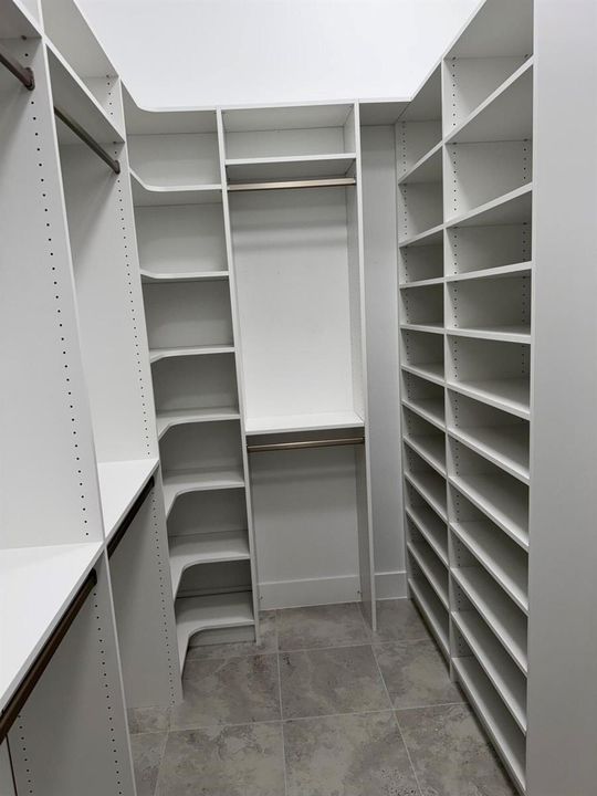 Master Built in Closet