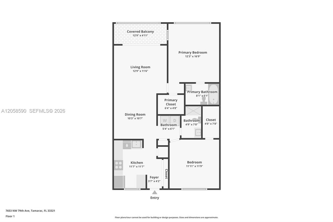 For Sale: $192,000 (2 beds, 2 baths, 985 Square Feet)