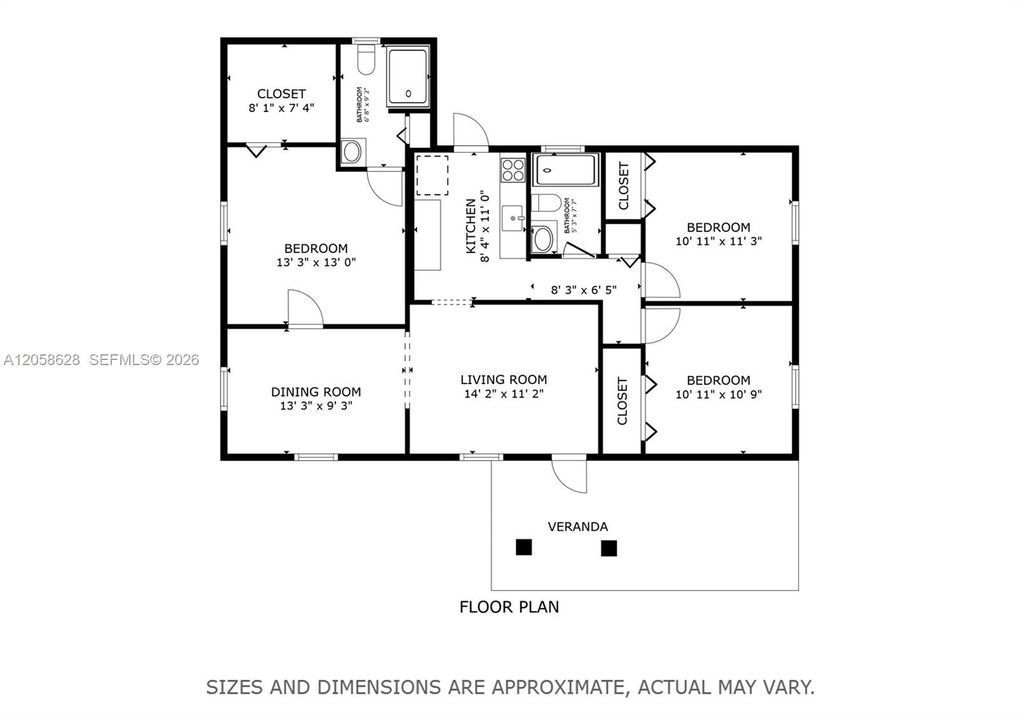 For Sale: $529,900 (3 beds, 2 baths, 1184 Square Feet)