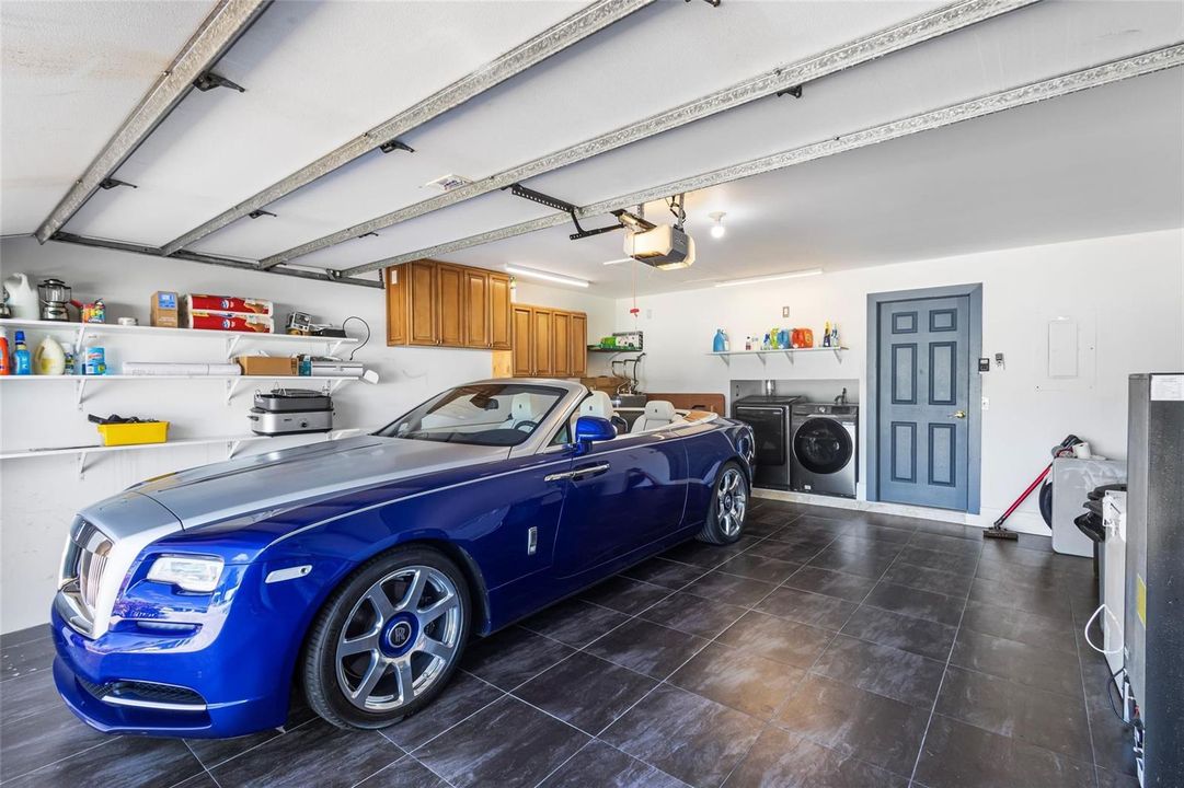 2 Car Garage with AC