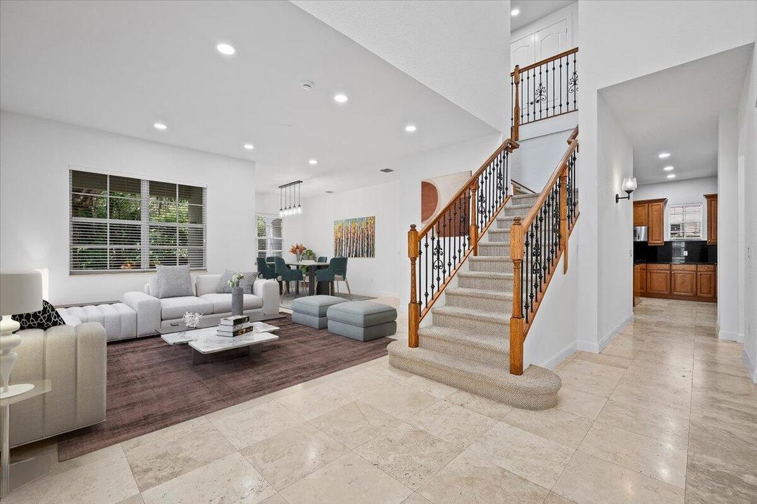 Staircase to Bedrooms