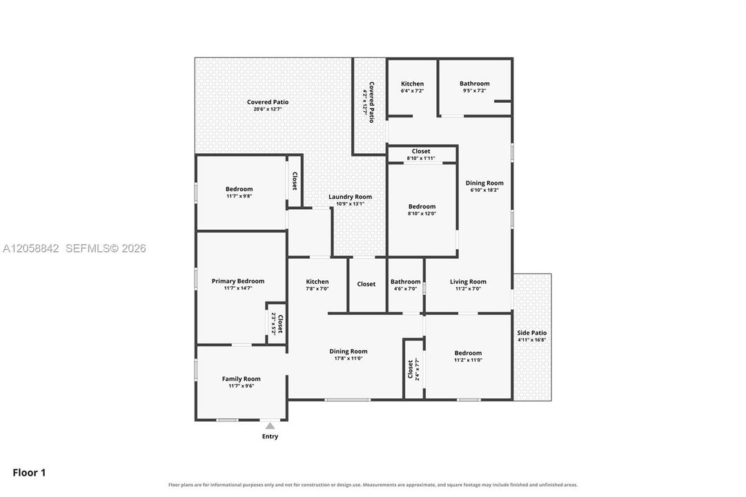 En Venta: $600,000 (3 camas, 2 baños, 1385 Pies cuadrados)