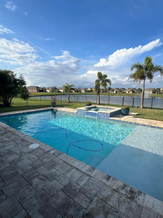 backyard pool