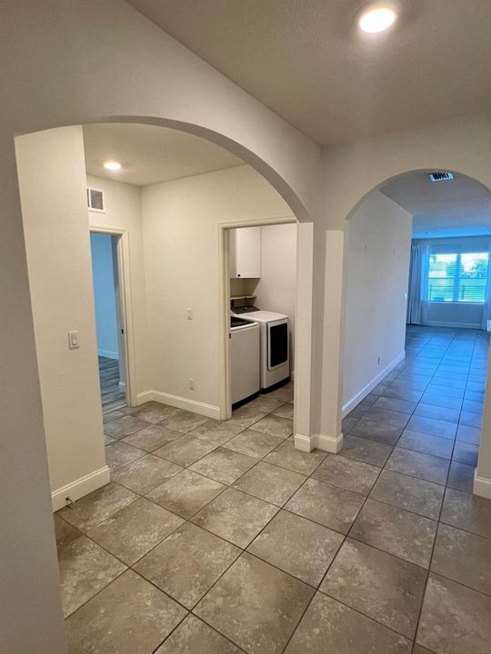 arch detail hallway