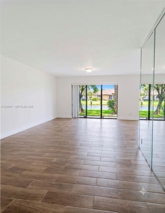 Dining/Living area combo