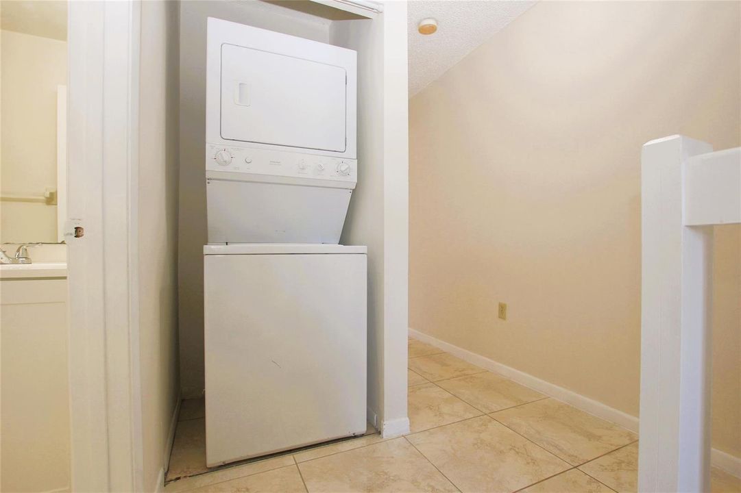 Washer & Dryer in unit