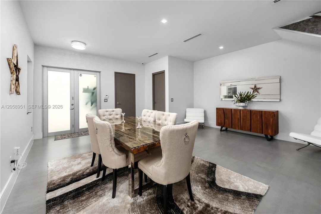 Dining Room / Front Entrance
