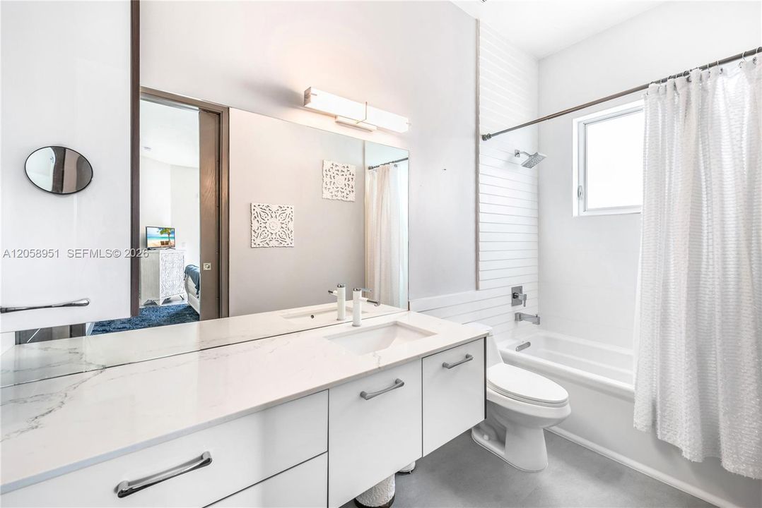 2nd Full Bathroom with tub/shower combination