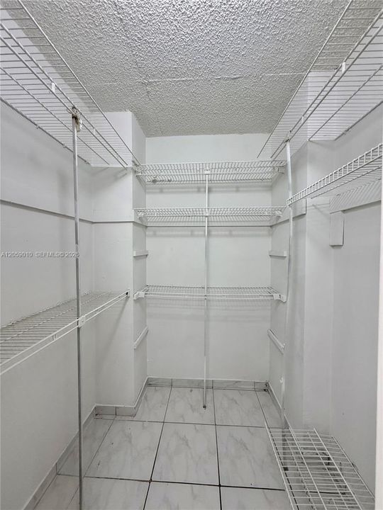 Master closet